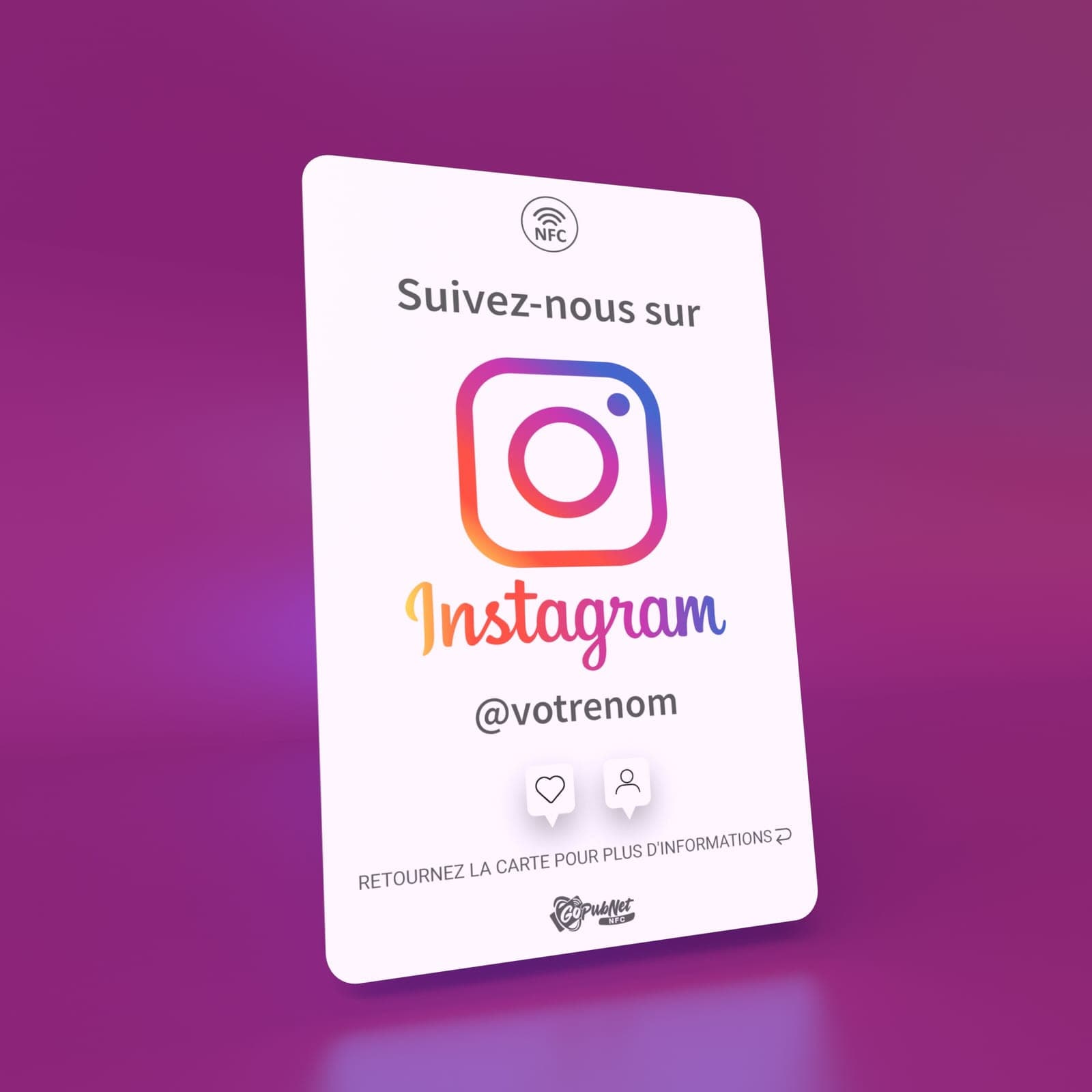 NFC Instagram Review Cards