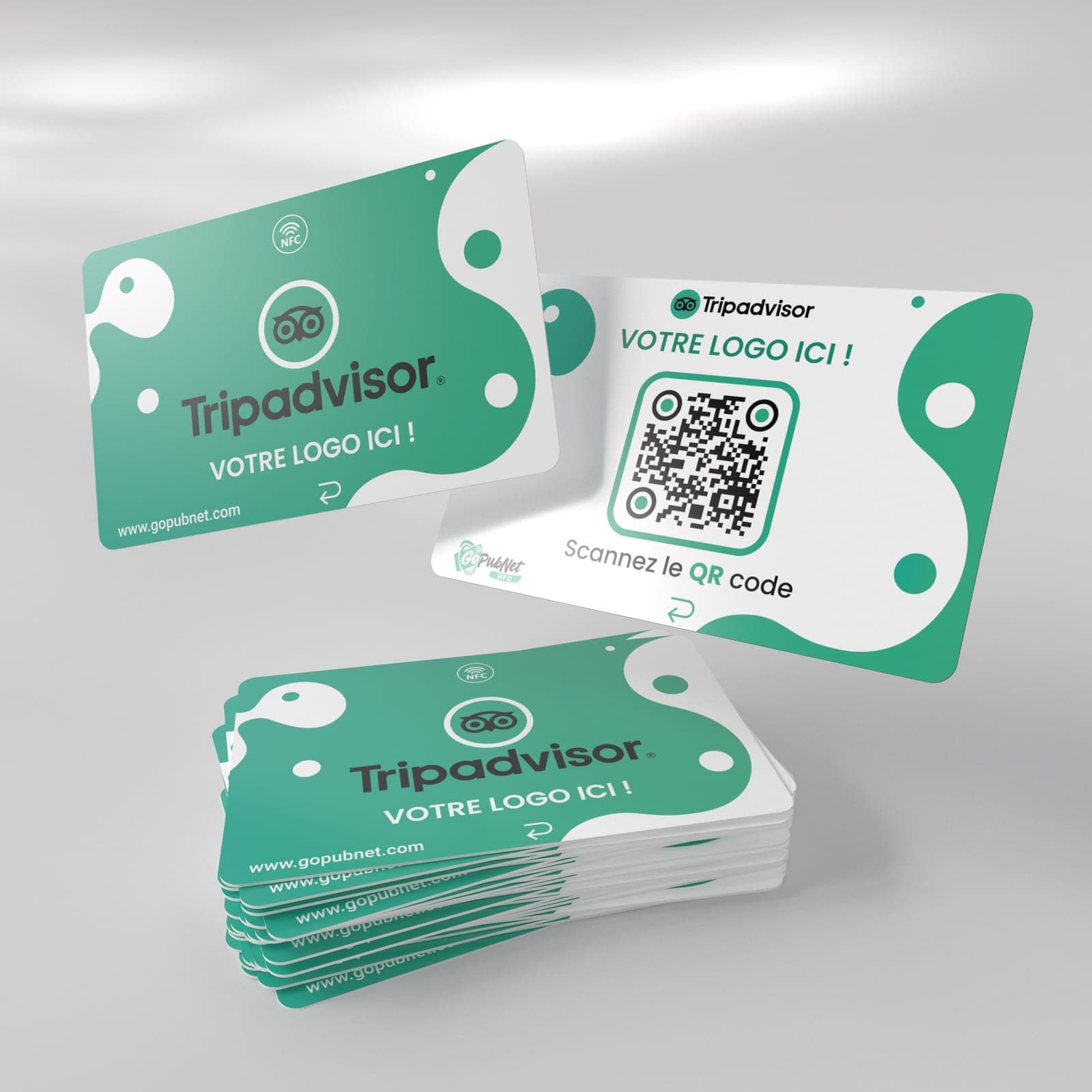 NFC Tripadvisor Review Cards