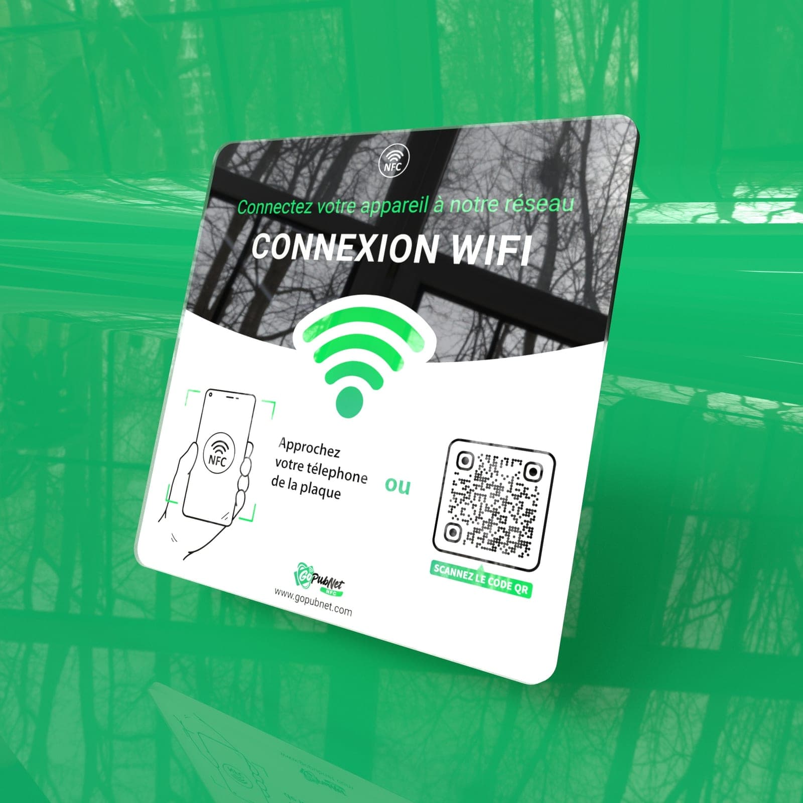 NFC WiFi Review Cards
